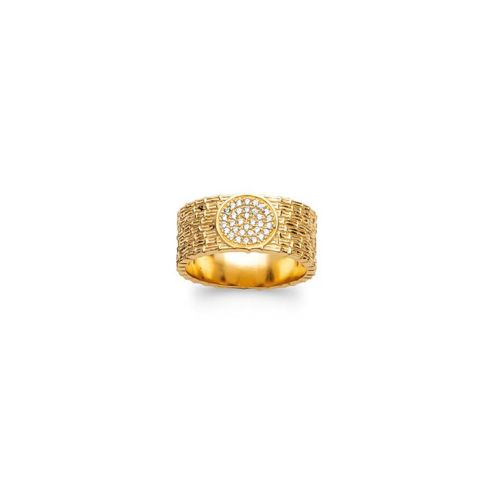 Bague Lila - Plaqué Or et Pierres OZ - Aurore & Luna