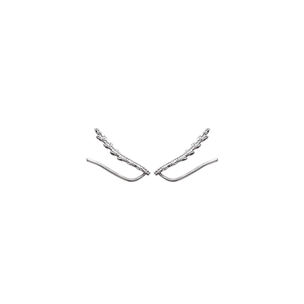 Boucles d'oreilles Valentine - Argent et Pierre OZ - Aurore & Luna