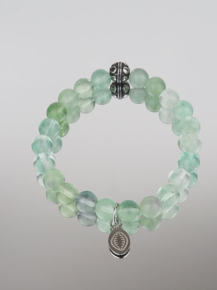 Bracelet Alicia - Perles Fluorite Verte - Aurore & Luna