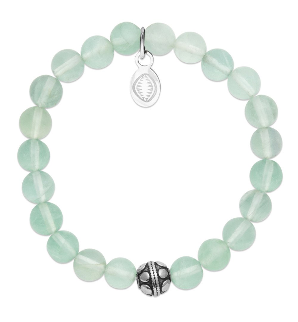 Bracelet Alicia - Perles Fluorite Verte - Aurore & Luna