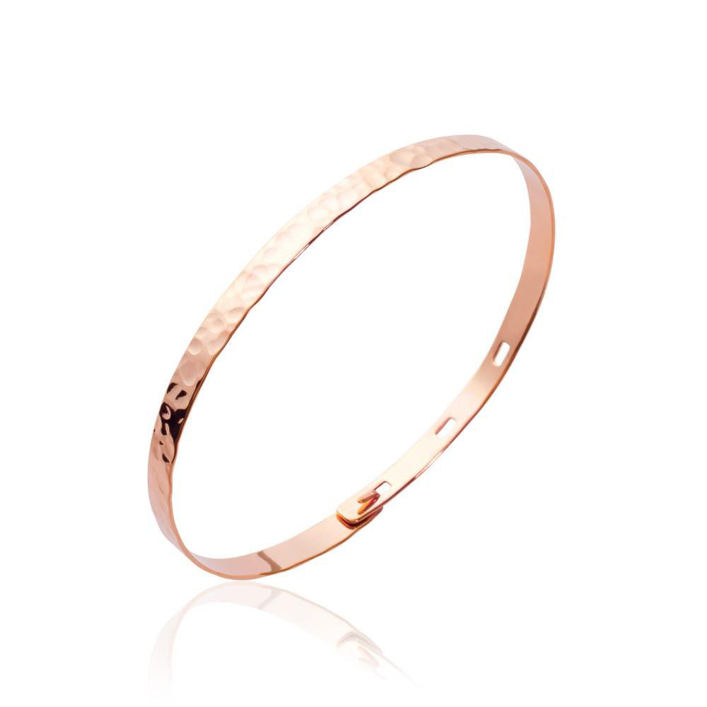 Bracelet Jonc Elodia - Plaqué Or Rose - Aurore & Luna