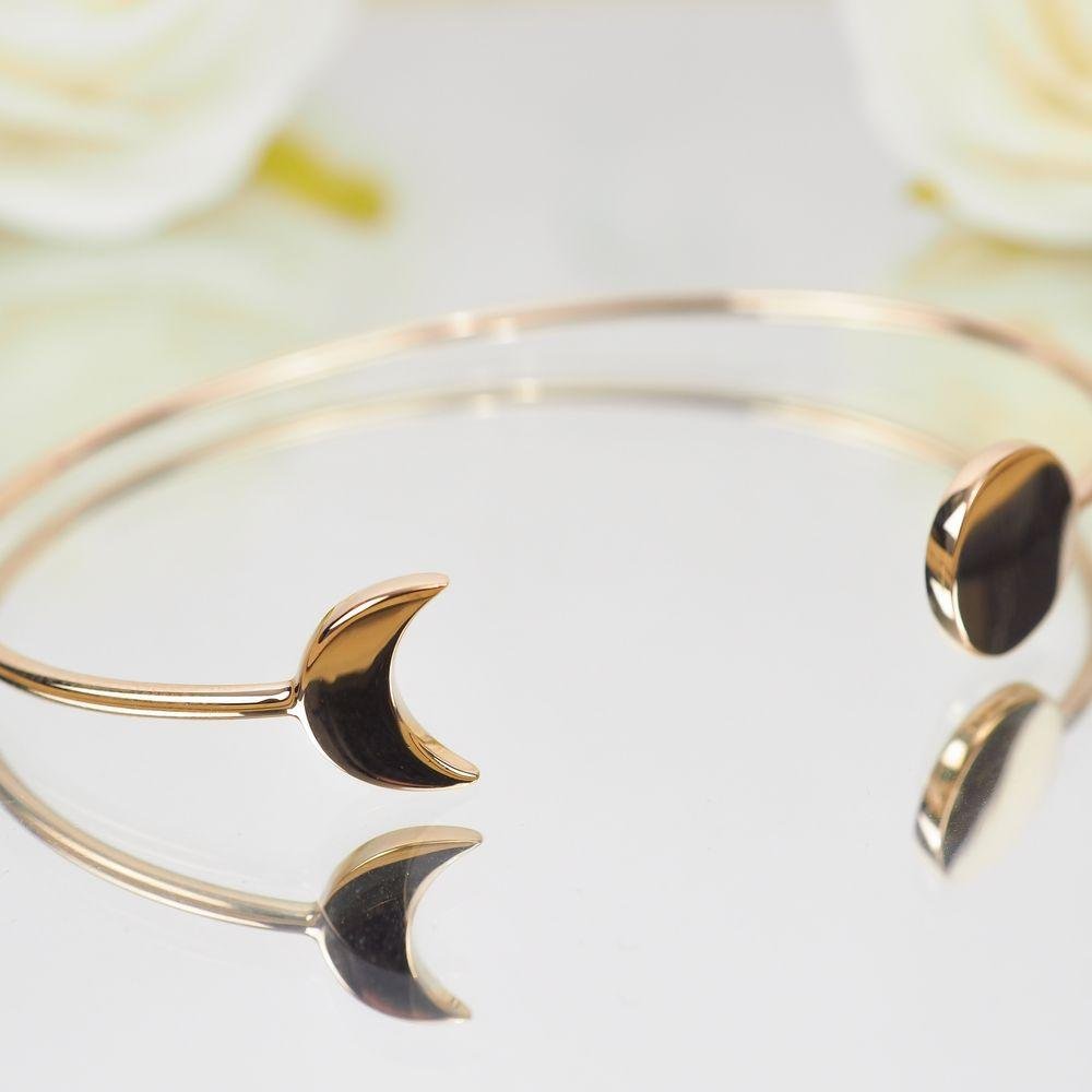 Bracelet Jonc Pita - Plaqué Or - Aurore & Luna