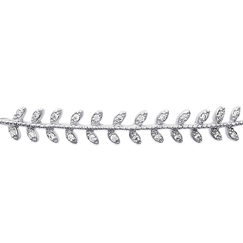 Bracelet Valentine - Argent et Pierre OZ - Aurore & Luna