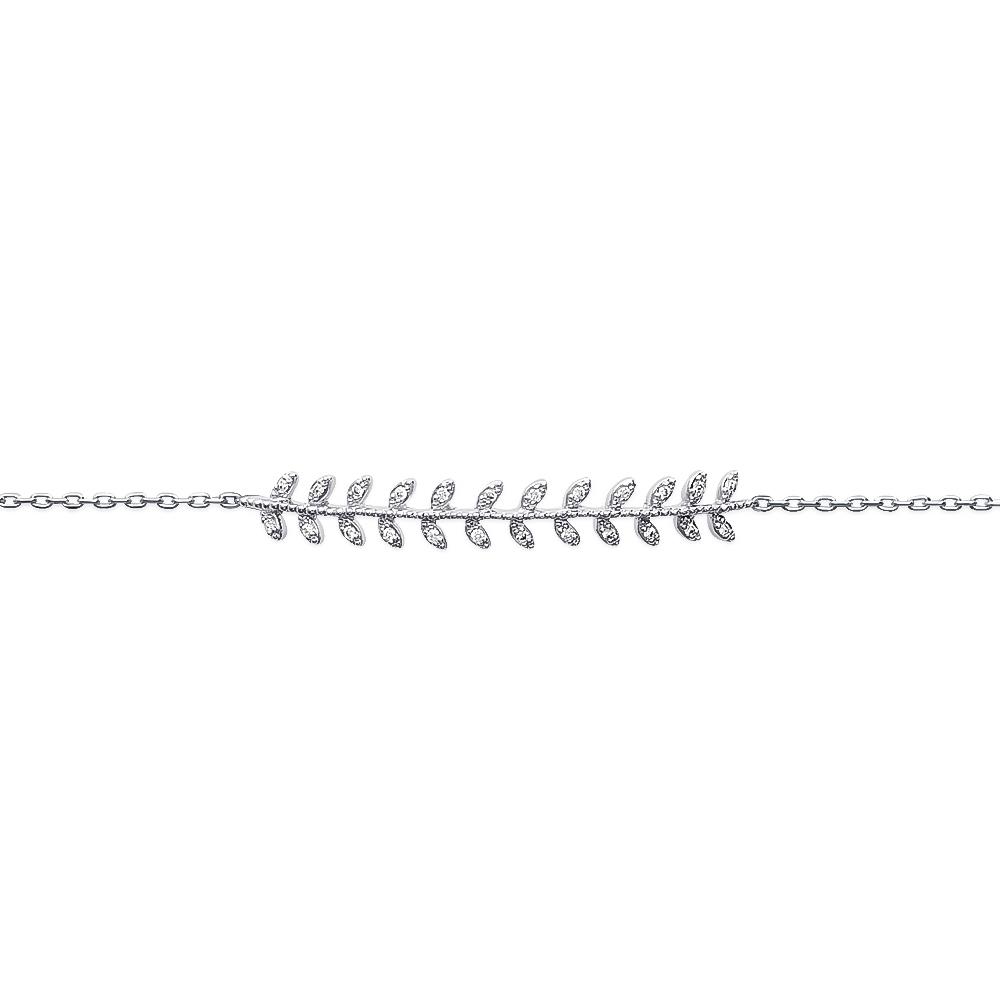 Bracelet Valentine - Argent et Pierre OZ - Aurore & Luna