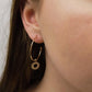 Boucles d'oreilles Judithe - Plaqué Or - Aurore & Luna