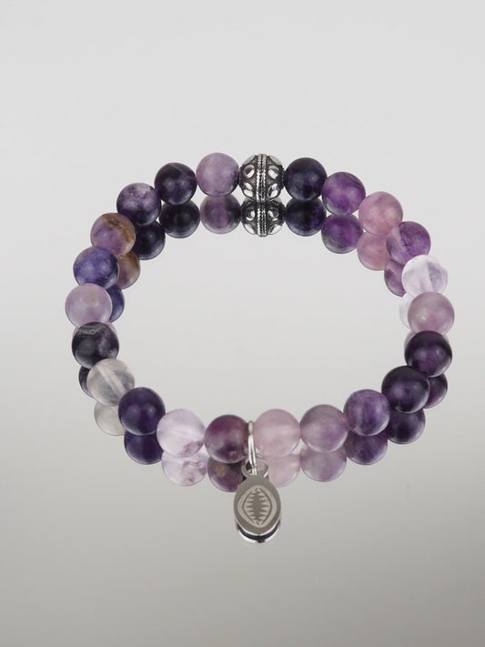 Bracelet Alicia - Perles Fluorite - Aurore & Luna