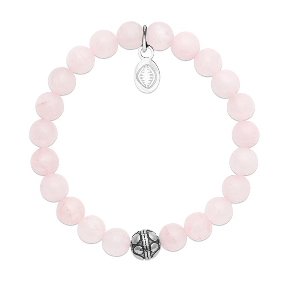 Bracelet de perles roses pour femme - Tikopia